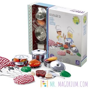 SET DE MENAJE COCINA ACERO INOXIDABLE 23 PZS