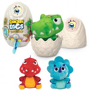 CRACKING EGGS-PELUCHE DINO SONIDOS HUEVO 26 CM