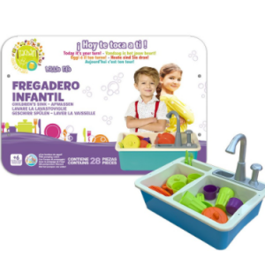 FREGADERO INFANTIL CON BOMBA DE AGUA