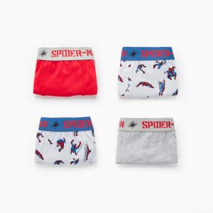 4 BOXERS PARA NIÑO 'SPIDER-MAN', MULTICOLOR