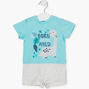 Mono con print delantero bebe niño