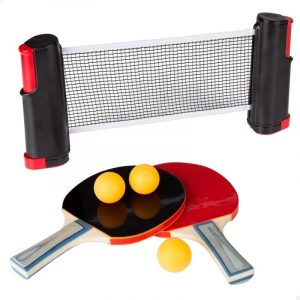 Set raquetas Ping Pong con red retractil