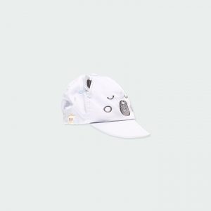 Gorra de tejido con orejas de bebe