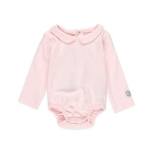 Body interlock rosa bebe niña