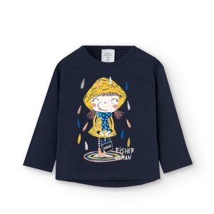 Camiseta manga larga bebe niña