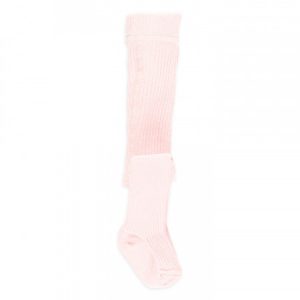 Leotardo básico rosa bebe niña