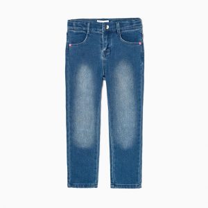 Pantalon vaquero elastico niña