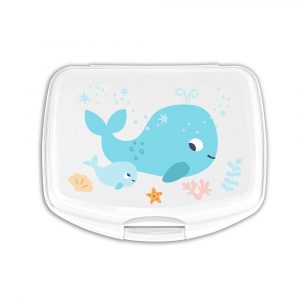 Sandwichera preescolar ballenita Safta