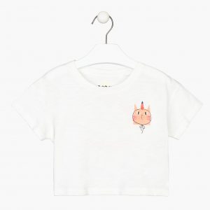 Camiseta manga corta blanca