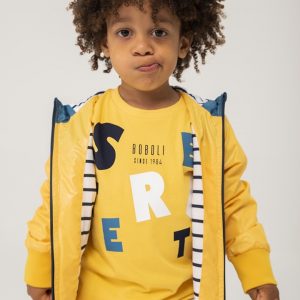 Camiseta punto "letras" Street