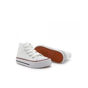 Zapatillas de lona estilo All Star Blanco nº 24 a 35