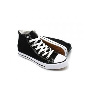 Zapatillas de lona estilo All Star Negro nº 24 a 35
