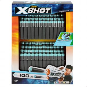 Caja 100 dardos xshot