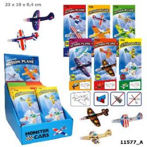 Aviones planeadores Monster Cars