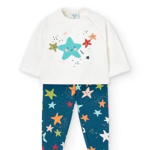 Pack de punto estampado bebe niña