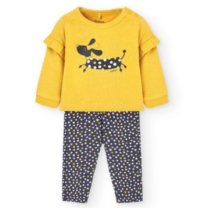 Pack de punto estampado bebe niña