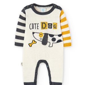 Pelele de punto estampado bebe niño