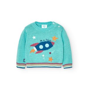 Jersey de punto estampado bebe niño