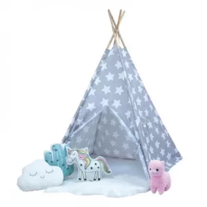 Tienda Tipi Estrellas gris