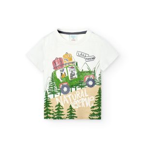 Camiseta estampada selva para niño