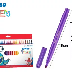 Rotuladores jumbo 24 unidades