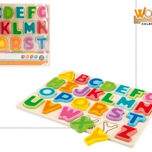 Puzzle de madera abecedario