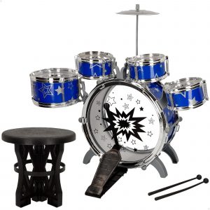 Batería con taburete 123 MUSIC