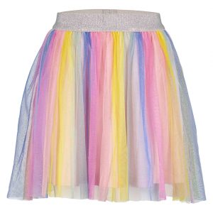 Falda de tull fantasia multicolor para niña