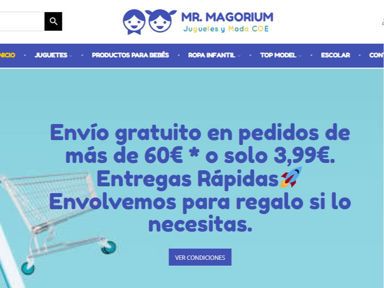 Compra en Mr.Magorium tienda online de juguetes y ropa par niños con envíos gratis