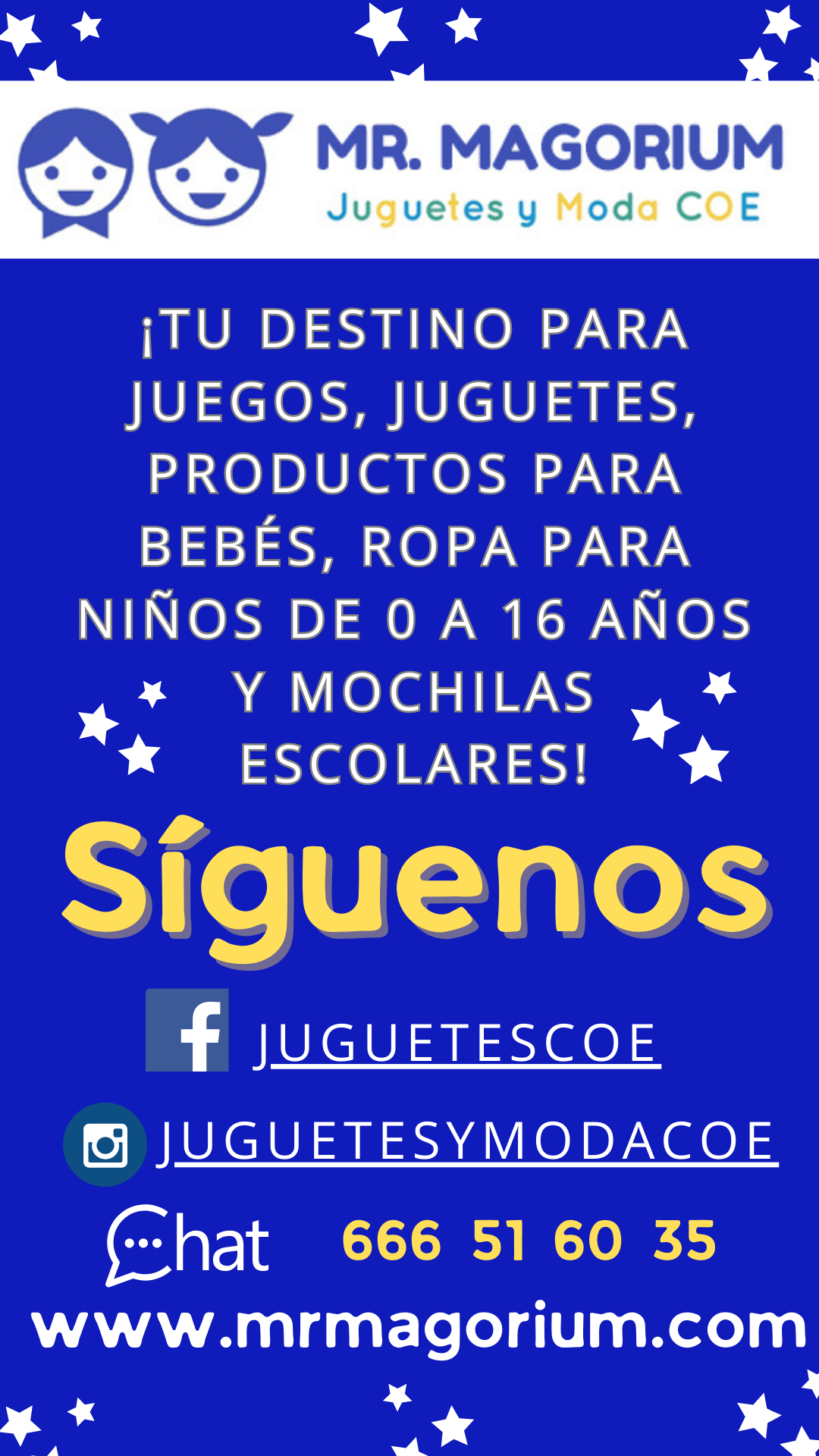 Imagen con íconos de redes sociales y texto que dice 'Síguenos en redes sociales para actualizaciones y ofertas