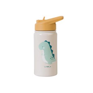 Botella térmica con pajita 350ml Dinosaurios Mr.Magorium