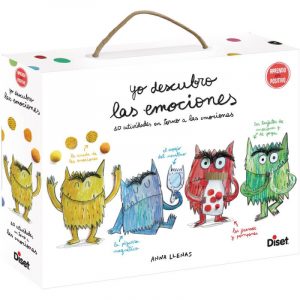 Juego educativo Yo Descubro las Emociones - El Monstruo de Colores, de Diset