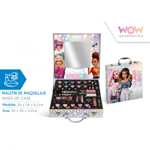 Maletín de maquillaje infantil WOW Generation con colores y accesorios