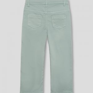 Pantalón niña verde iceberg recto cómodo