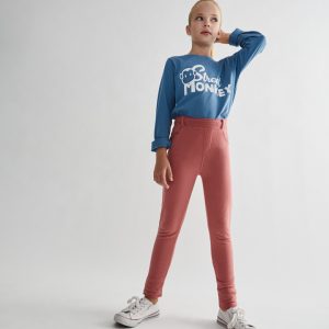 Legging niña con pelo suave en varios colores