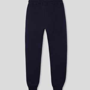 Pantalón jogging niño básico en felpa perchada, cómodo y suave