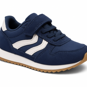 Deportivas Infantiles Bubble Kids Azul Marino con Velcro – Estilo Deportivo