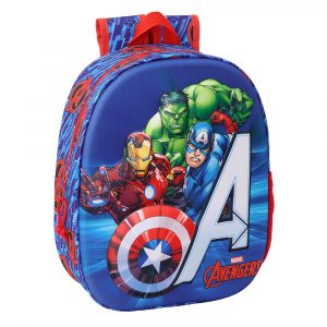 Mochila infantil 3D Avengers