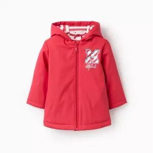 Parka de goma roja Minnie bebé niña