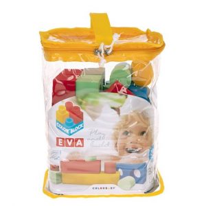 Bloques de construcción goma eva 32 piezas