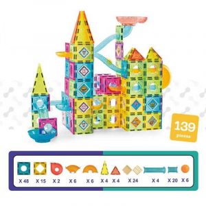 Bloques magneticos 139 piezas