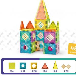 Bloques magneticos 48 piezas