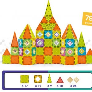 Bloques magneticos 79 piezas