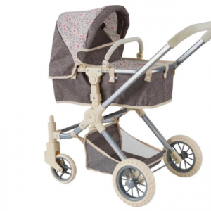 Coche capota grande flores